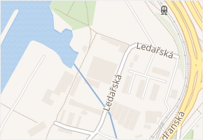 Ledařská v obci Praha 10 - mapa ulice