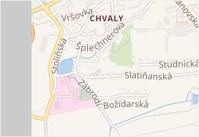 Ledkovská v obci Praha - mapa ulice