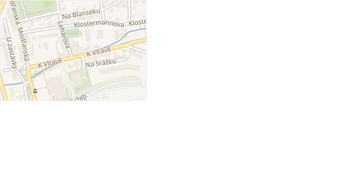 Lehárova v obci Praha - mapa ulice