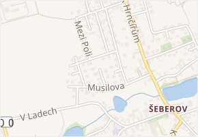 Lexova v obci Praha 8 - mapa ulice