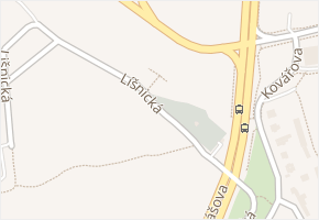 Líšnická v obci Praha 4 - mapa ulice