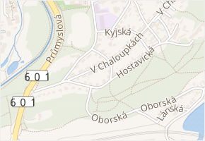 Litošická v obci Praha - mapa ulice