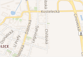 Lobečská v obci Praha - mapa ulice