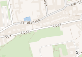 Loretánská v obci Praha - mapa ulice
