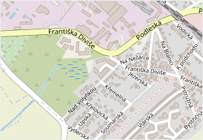 Losenická v obci Praha - mapa ulice