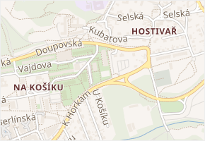 Loučimská v obci Praha 10 - mapa ulice