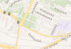 Louňovická v obci Praha - mapa ulice