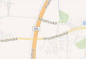 Lubnická v obci Praha - mapa ulice