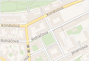 Lukášova v obci Praha 6 - mapa ulice