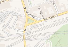 Malého v obci Praha - mapa ulice