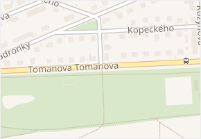 Maštěřovského v obci Praha - mapa ulice