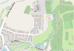 Meandrová v obci Praha 1 - mapa ulice
