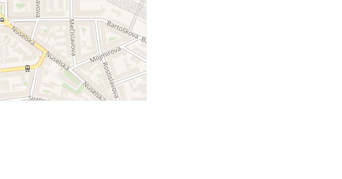 Mečislavova v obci Praha 18 - mapa ulice