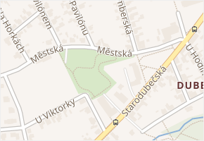Městská v obci Praha 2 - mapa ulice
