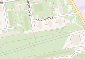 Michnova v obci Praha 2 - mapa ulice