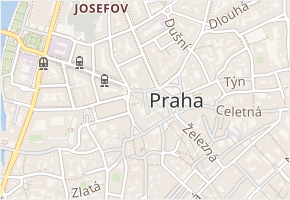 Mikulášská v obci Praha 1 - mapa ulice