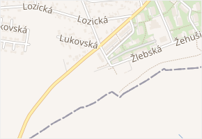Miletická v obci Praha - mapa ulice