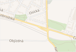 Mílovská v obci Praha - mapa ulice