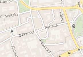 Mlynářská v obci Praha 13 - mapa ulice