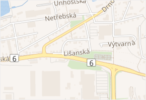 Možného v obci Praha - mapa ulice