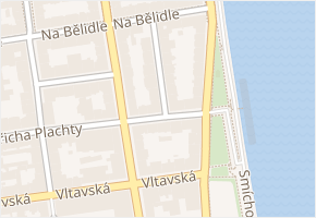 Na Celné v obci Praha 1 - mapa ulice
