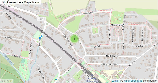 Na Července - mapa firem