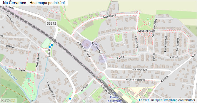 Na Července - mapa podnikání