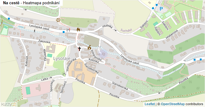 Na cestě - mapa podnikání