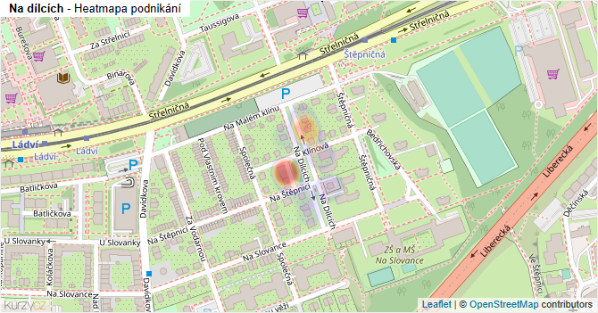 Na dílcích - mapa podnikání