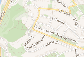 Na Dobešce v obci Praha 2 - mapa ulice
