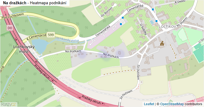 Na dražkách - mapa podnikání