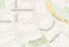 Na Dvorcích v obci Praha - mapa ulice
