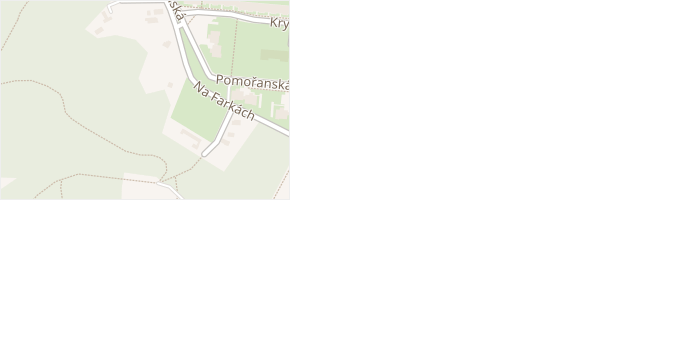 Na Farkách v obci Praha - mapa ulice
