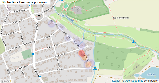 Na hádku - mapa podnikání