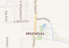 Na hlavní v obci Praha 12 - mapa ulice