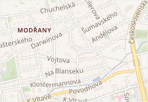 Na holém vrchu v obci Praha - mapa ulice