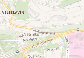 Na hradním vodovodu v obci Praha - mapa ulice