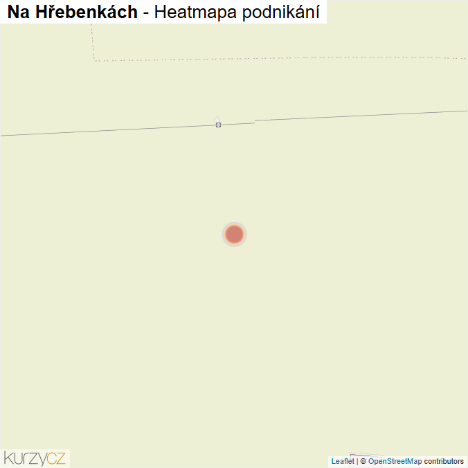 Mapa Na Hřebenkách - Firmy v ulici.