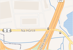 Na hůrce v obci Praha - mapa ulice