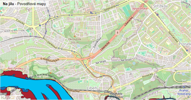 Na jílu - záplavové mapy stoleté vody