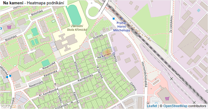 Na kameni - mapa podnikání