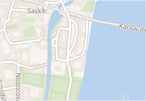 Na Kampě v obci Praha - mapa ulice
