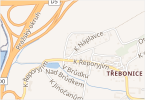 Na klínech v obci Praha 5 - mapa ulice