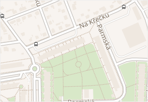 Na křečku v obci Praha - mapa ulice