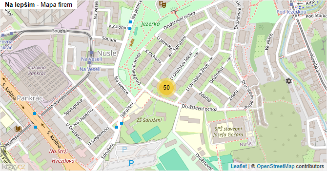 Na lepším - mapa firem