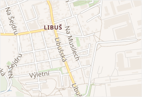 Na Musilech v obci Praha - mapa ulice
