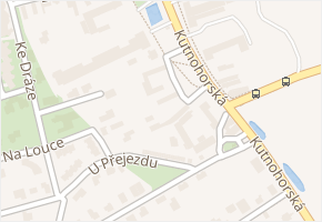 Na návsi v obci Praha - mapa ulice
