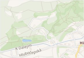 Na Placích v obci Praha - mapa ulice