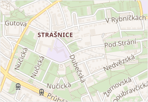 Na polníku v obci Praha - mapa ulice