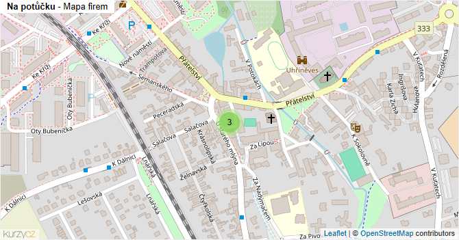 Na potůčku - mapa firem